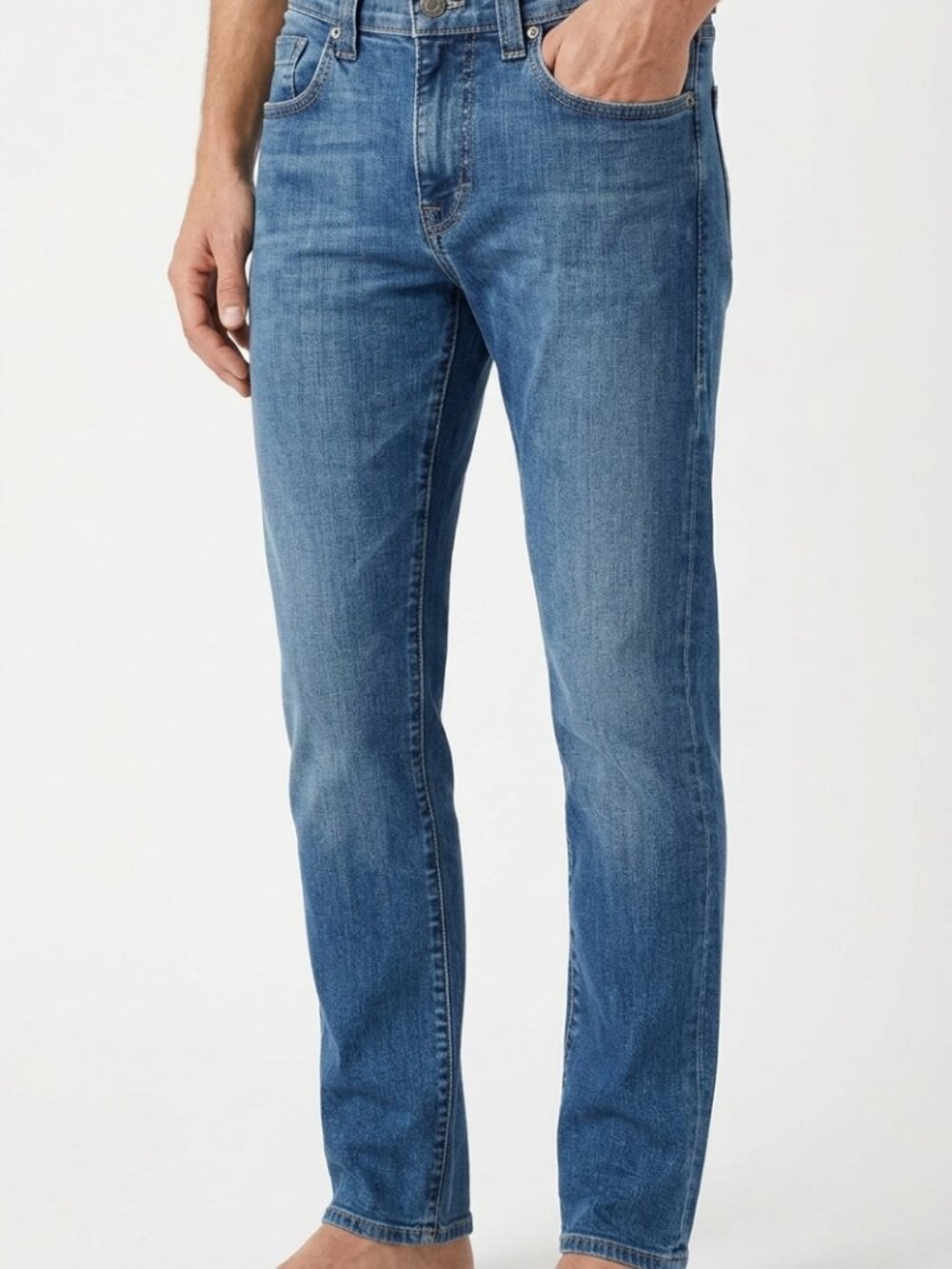 FIDELITY DENIM MEN'S TORINO NEWCASTLE STRAIGHT LEG JEANS - 30